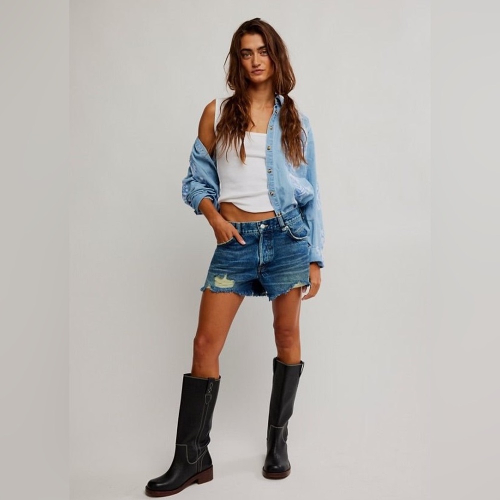 NWT We The Free Now Or Never Denim Shorts - Sunsational